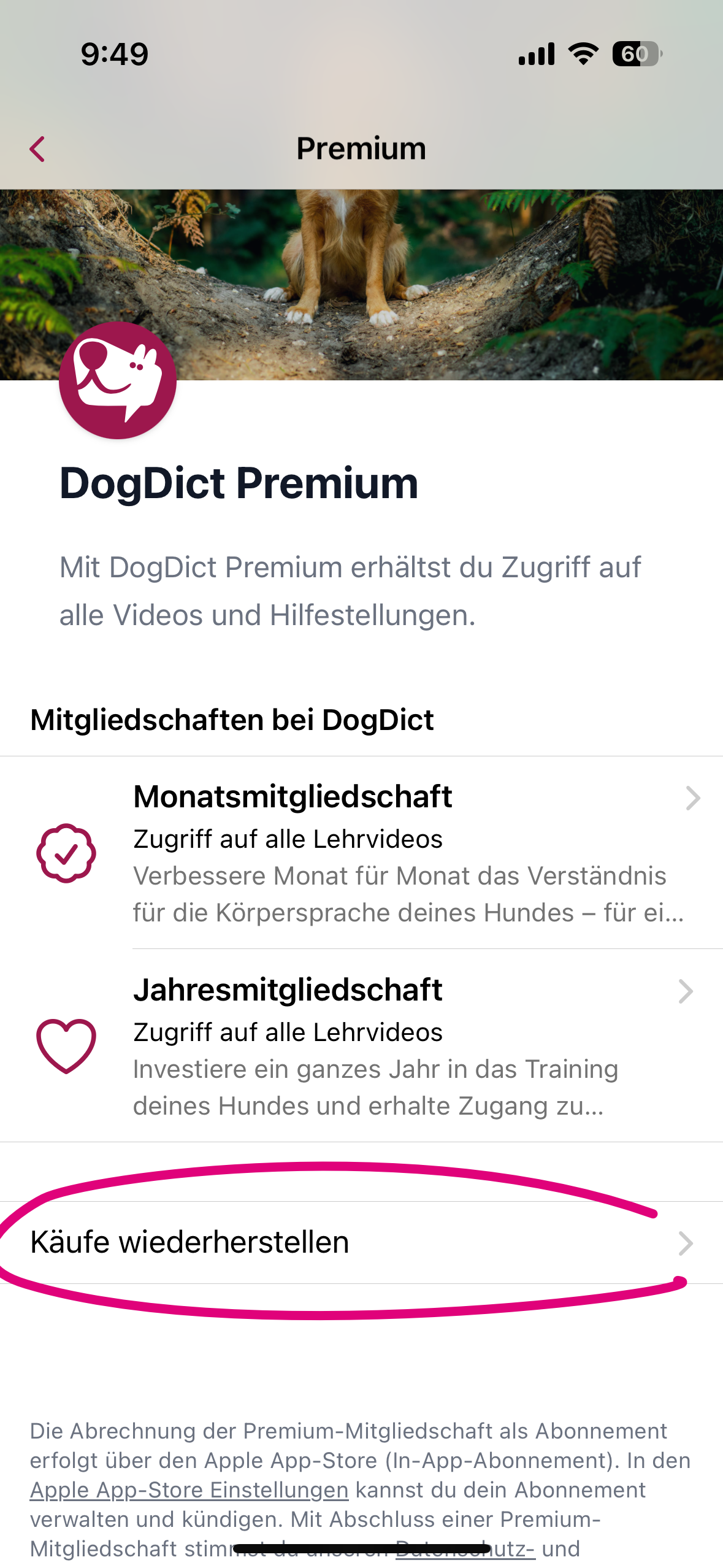 Code einlösen - Schritt 3